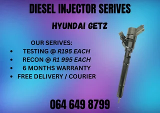 We Can Recon Your Hyundai Getz Diesel Injectors