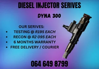 We Can Recon Your Dyna 300 Diesel Injectors Warranty Included