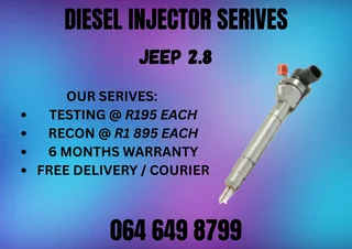 Jeep 2.8 Diesel Injectors For Sale On Exchange Or Recon Your Own Washers Included