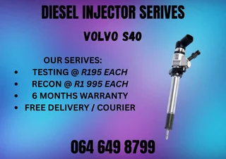 Volvo S40 Diesel Injectors For Sale Or Recon Your Own Washers And Warranty Included