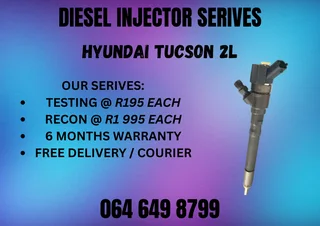 Hyundai Tucson 2l Diesel Injectors For Sale On Exchange Washers And Warranty Included