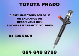 Toyota Prado Diesel Injectors For Sale Copper Washers Included