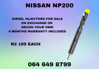 Nissan Np200 Diesel Injectors For Sale On Exchange
