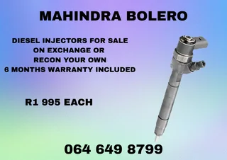 Mahindra Bolero Diesel Injectors With Washers For Sale
