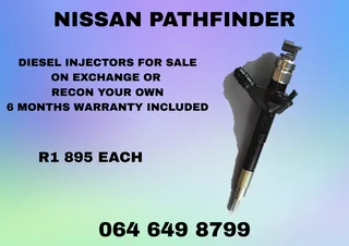 Nissan Pathfinder Diesel Injectors For Sale On Exchange