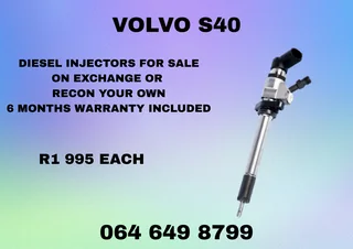 We Can Recon Your Volvo S40 Diesel Injectors Copper Washers And 6 Months Warranty Included