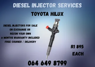 Toyota Hilux Diesel Injectors For Sale