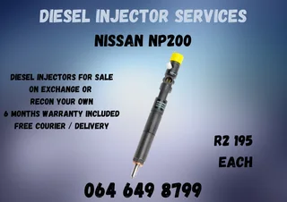 Nissan Np200 Diesel Injectors For Sale On Exchange