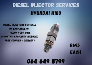 We Can Recon Your Hyundai H100 Diesel Injectors