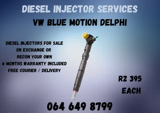 We Can Recon Your Vw Blue Motion Delphi Diesel Injectors Warranty Included