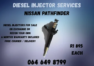 Nissan Pathfinder Diesel Injectors For Sale On Exchange