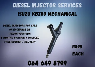 We Can Recon Your Isuzu Kb250 Mechanical Diesel Injectors Copper Washers Included