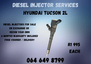 Hyundai Tucson 2l Diesel Injectors For Sale On Exchange Copper Washers Included