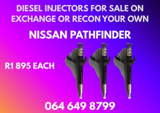 Nissan Pathfinder Diesel Injectors For Sale On Exchange