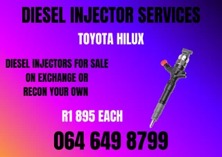 Toyota Hilux Diesel Injectors For Sale