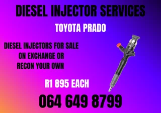 Toyota Prado Diesel Injectors For Sale Copper Washers Included