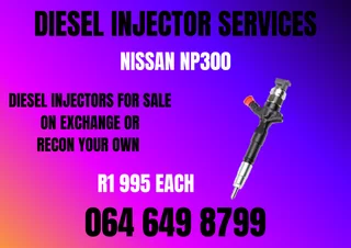 Nissan Np300 Diesel Injectors For Sale Copper Washers And 6 Months Warranty Included