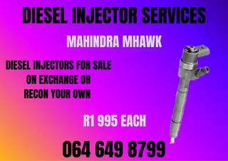 Mahindra Mhawk Diesel Injectors With Washers For Sale On Exchange