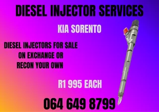 Kia Sorento Diesel Injectors With Washers For Sale On Exchange