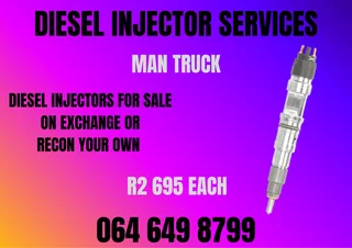 Man Truck Diesel Injectors For Sale On Exchange Or Recon Your Own
