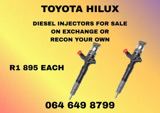 Toyota Hilux Diesel Injectors For Sale