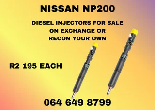 Nissan Np200 Diesel Injectors For Sale On Exchange