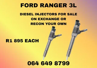 Ford Ranger 3l Diesel Injectors For Sale Or Recon Your Own