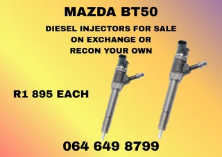 Mazda Bt50 Diesel Injectors For Sale Or Recon Your Own Washers Included