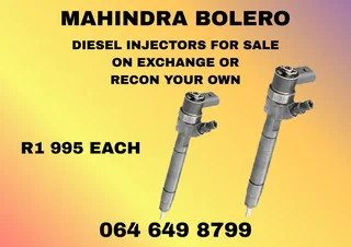 Mahindra Bolero Diesel Injectors With Washers For Sale