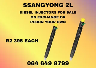 Ssangyong 2l Diesel Injectors For Sale On Exchange