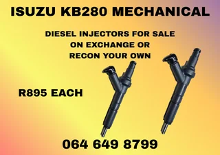 Isuzu Kb280 Mechanical Diesel Injectors For Sale Or Recon Your Own Washers Included