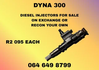 Dyna 300 Diesel Injectors For Sale Or Recon Your Own Warranty Included
