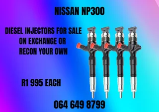 Nissan Np300 Diesel Injectors For Sale 6 Months Warranty Included