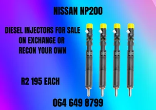 Nissan Np200 Diesel Injectors For Sale Copper Washers And 6 Months Warranty Included