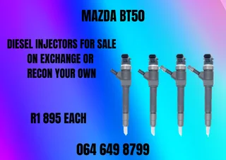 Mazda Bt50 Diesel Injectors For Sale Or Recon Your Own