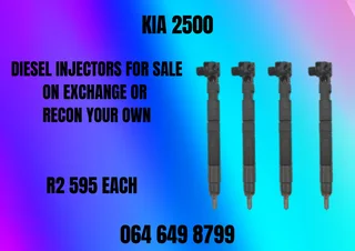 Kia 2500 Diesel Injectors For Sale Or Recon Your Own Washers Included