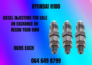 We Can Recon Your Hyundai H100 Diesel Injectors