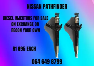 Nissan Pathfinder Diesel Injectors For Sale Warranty Included