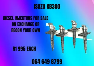 Isuzu Kb300 Diesel Injectors For Sale On Exchange Warranty Included