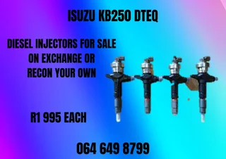 Isuzu Kb250 Dteq Diesel Injectors For Sale On Exchange Washers And Warranty Included