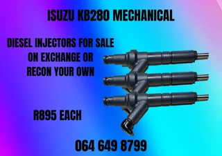 Isuzu Kb280 Mechanical Diesel Injectors For Sale Or Recon Your Own