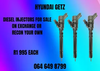 Hyundai Getz Diesel Injectors For Sale Or Recon Your Own Washers Included