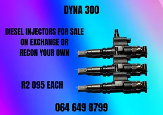 Dyna 300 Diesel Injectors For Sale Or Recon Your Own Warranty Included