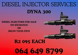 DIESEL INJECTORS FOR SALE ON EXCHANGE OR RECON YOUR OWN CONTACT 064 649 8799 FOR MORE INFO