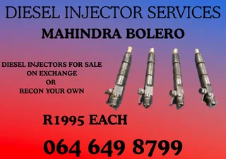 DIESEL INJECTORS FOR SALE ON EXCHANGE OR RECON YOUR OWN CONTACT 064 649 8799 FOR MORE INFO