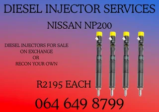Nissan Np200 Diesel Injectors For Sale On Exchange