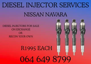 Nissan Navara Diesel Injectors For Sale On Exchange Copper Washers Included