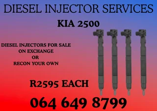 Kia 2500 Diesel Injectors For Sale Or Recon Your Own Washers And Warranty Included