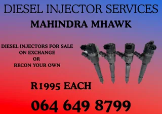 Mahindra Mhawk Diesel Injectors With Washers For Sale On Exchange