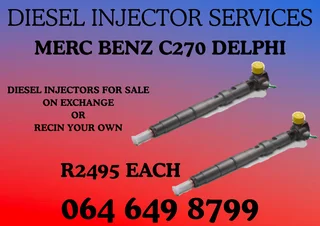 Merc Benz C270 Delphi Diesel Injectors For Sale